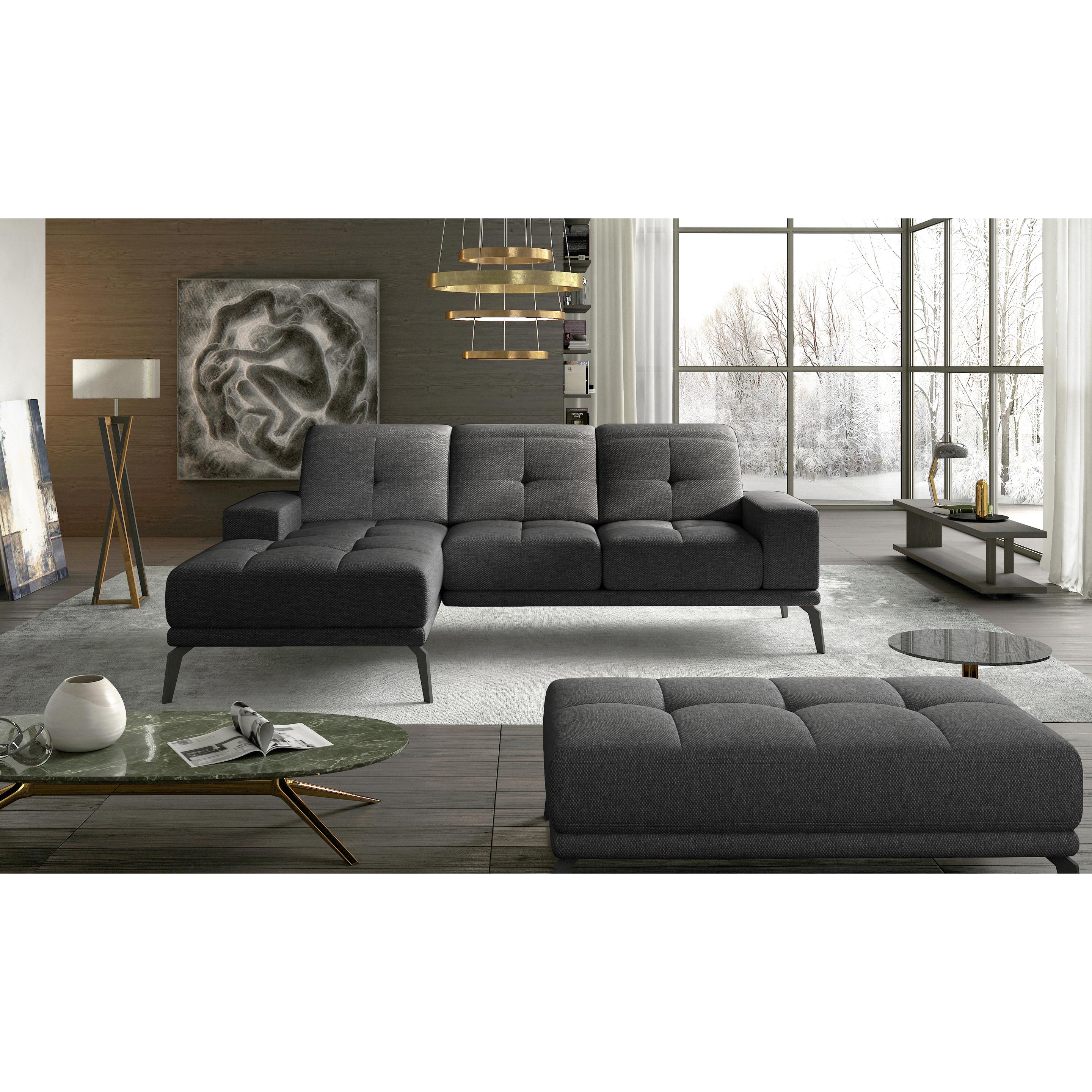 ELTAP, Sofa, Narożnik Torrense + Puf (Ecksofa, 4-Sitzer, Bettsofa)