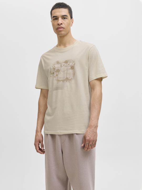 Actual product image Jack & Jones Gedruckt Rundhalsausschnitt T-shirt T-shirt (M)