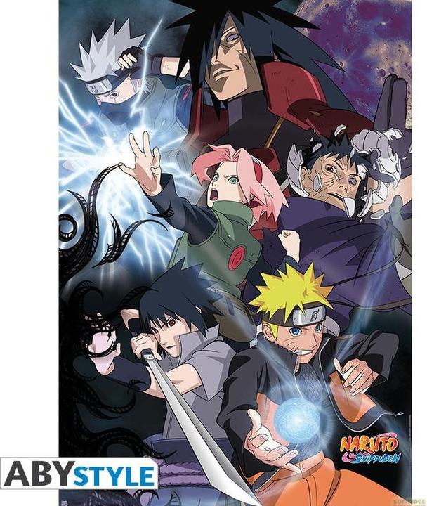 ABYstyle NARUTO SHIPPUDEN - Poster Group Ninja War 91.5x61 (91.50 x 61 cm)