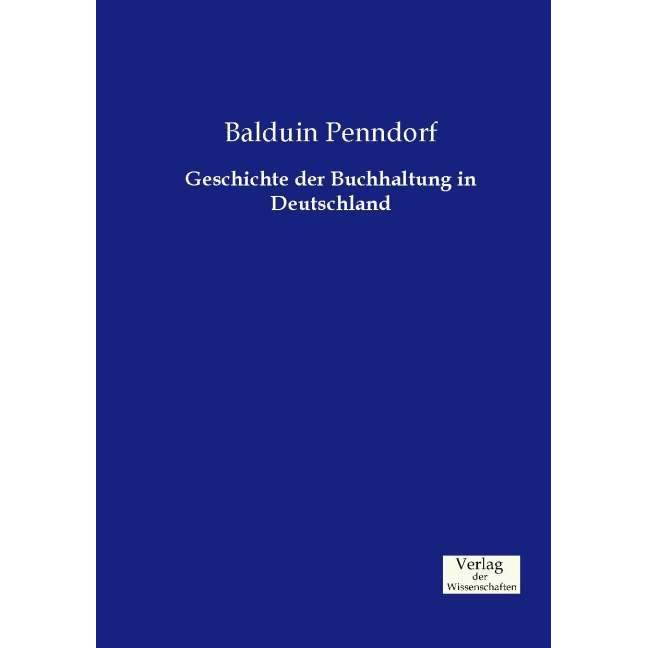 Penndorf:Geschichte der Buchhaltung in, Fachbücher
