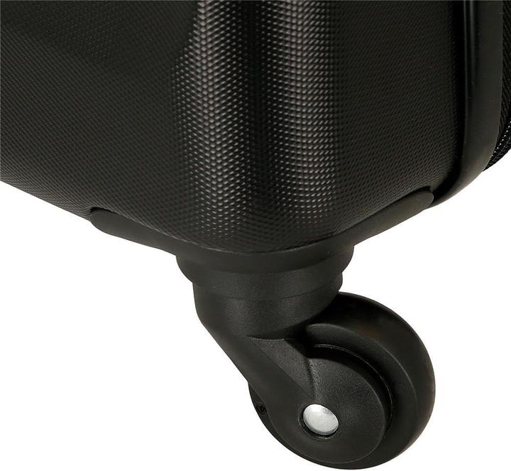 Produktbild Roll Road Flexibler Hartschalenkoffer mit Seitenschloss, 4 Doppelrädern und praktischem Innenraum