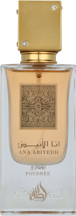 Image du produit Lattafa Perfumes Ana Abiyedh I am White Poudree by Eau De Parfum Spray (Unisex) 60 ml (Eau de parfum, 60 ml)