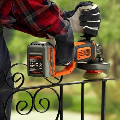 Produktbild Black & Decker AkkuWinkelschleifer BCG720M1 (125 mm)