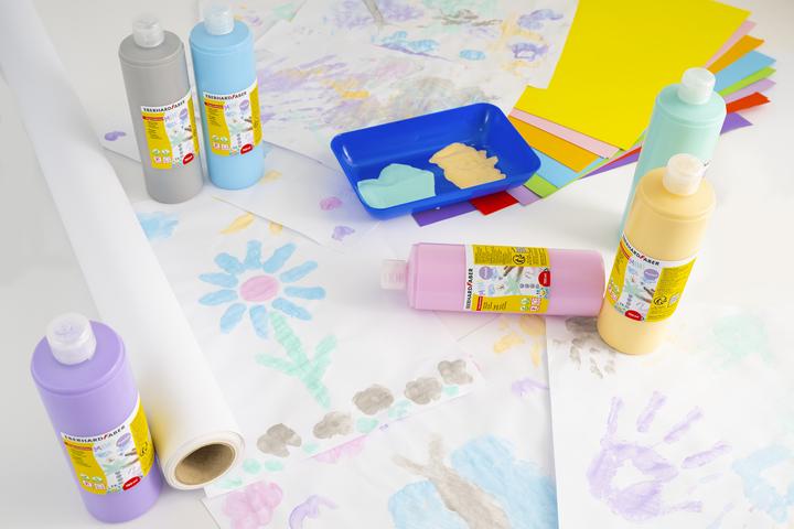 Immagine prodotto EberhardFaber EBERHARD FABER pittura a dita blu pastello 750,0 ml (750 ml)