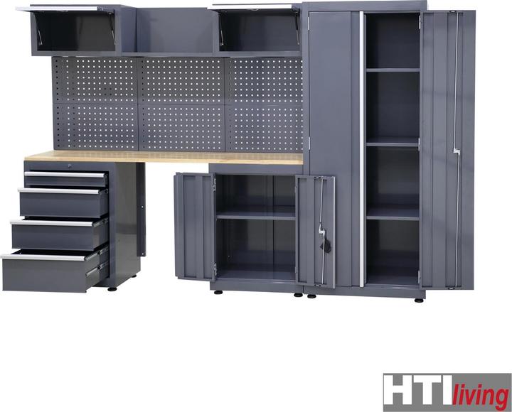 HTI-Living Werkstattwand Havel Grau