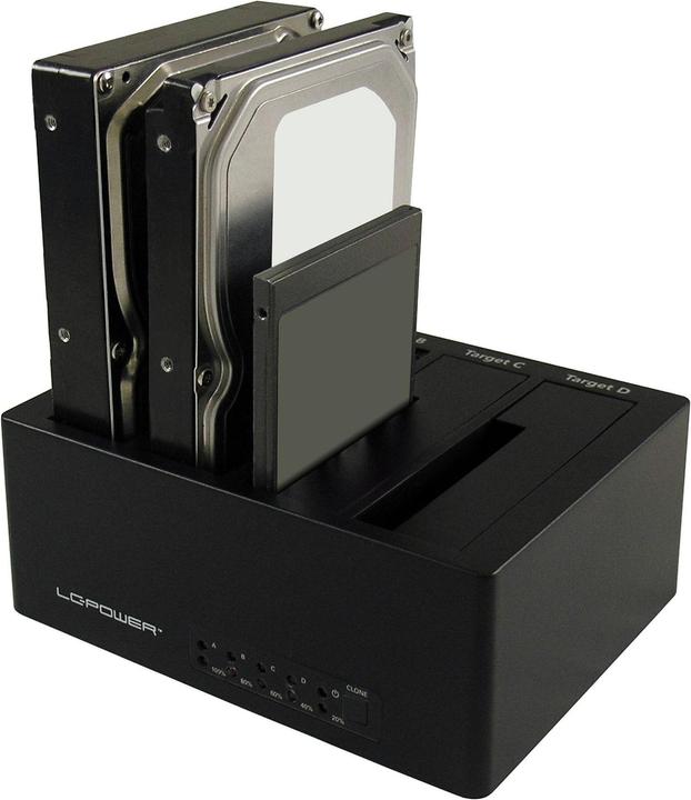 Actual product image LC-Power LC-Dock-U3-4B (USB-C, 4 Ports)