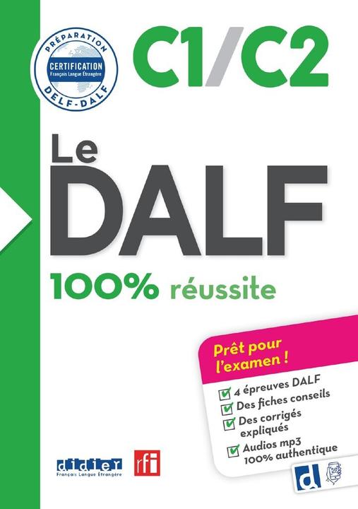 Energie-Label Le DALF : C1/C2 : 100% réussite (Französisch, Collectif, 2024)