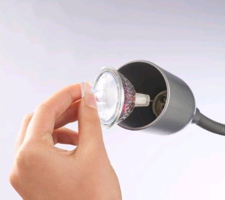 Actual product image Xavax Suction cup for light sources (MR16, GU10, GX53, R30, R40, Par20)