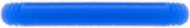 Produktbild Star Piercing Barbell-Stab dunkelblau (Kunststoff, ohne Messing)