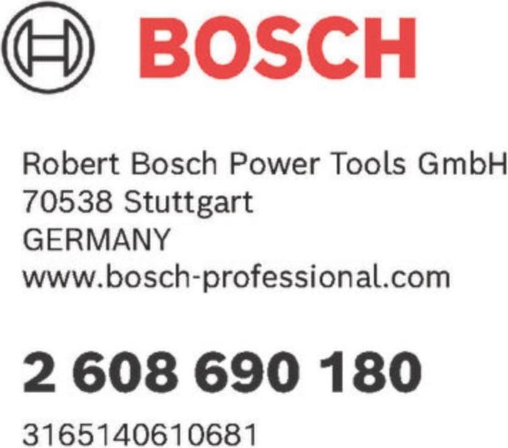 Produktbild Bosch Professional Zubehör 3-tlg. Kurzmeisselset, SDS plus, 0/20/40 mm (40 mm)