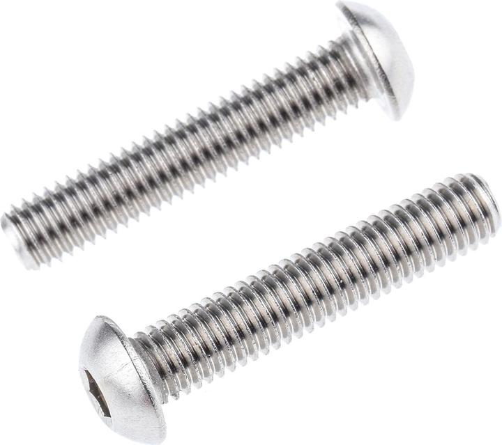 Productafbeelding RS PRO A2 S/Staal skt knoopkopschroef,M8x40mm