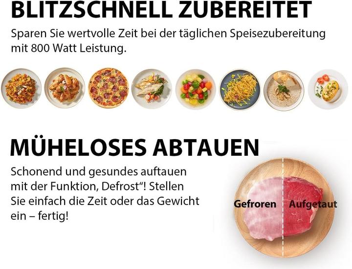 Immagine prodotto Toshiba Magnetron con grill croccante e funzione combinata, 5 livelli, 1000 W (20 l)