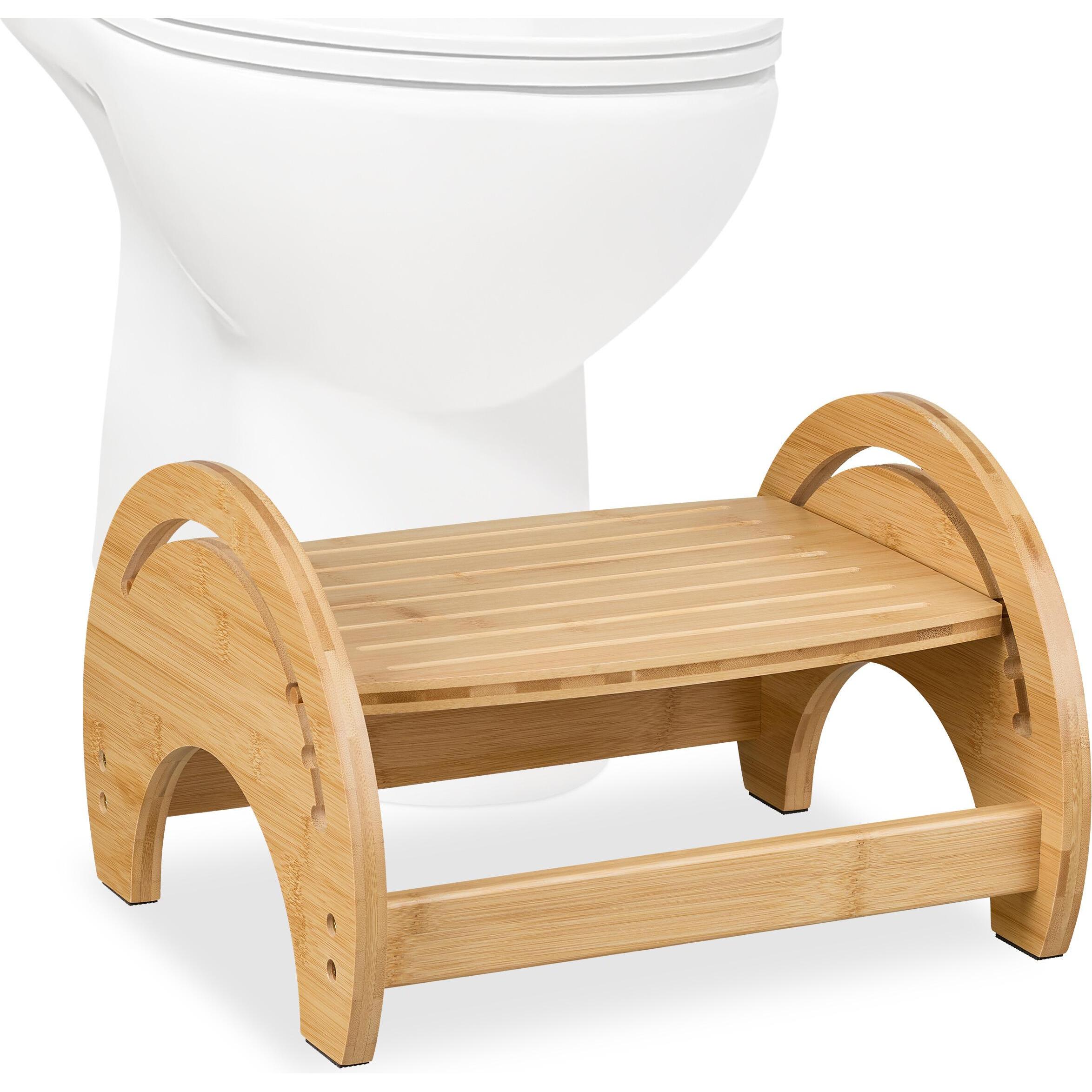Thumbnail - Relaxdays, Hocker + Pouf, Toilettenhocker