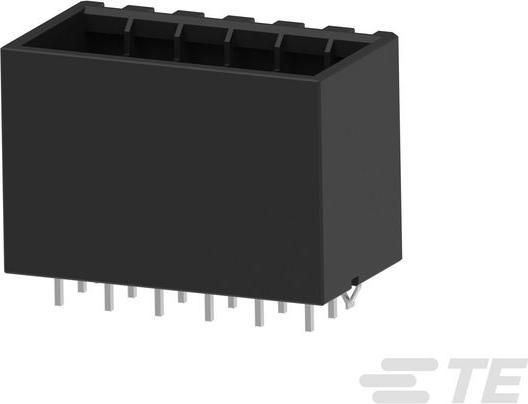 Produktbild TE Connectivity Header vert 12 way TAB 5.08mm D-3