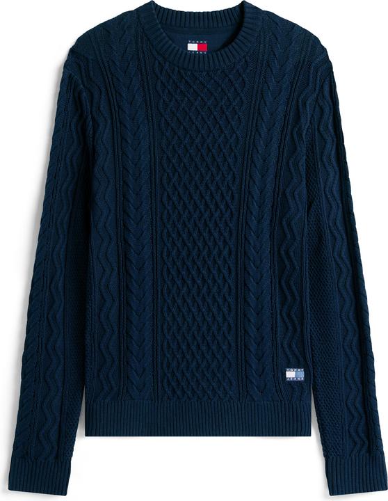 Produktbild Tommy Jeans Tjm Slm Badge Cable Knit Sweater (S)