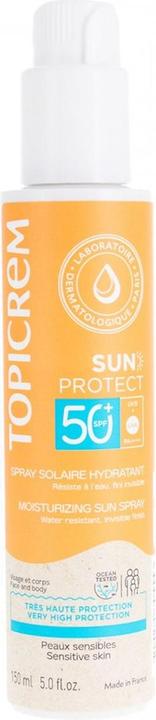 Produktbild Markenlos Topicrem Sun Protect Moisturizing Sun Spray SPF 50+ 150ml (Sonnenspray, SPF 50+, 150 ml)