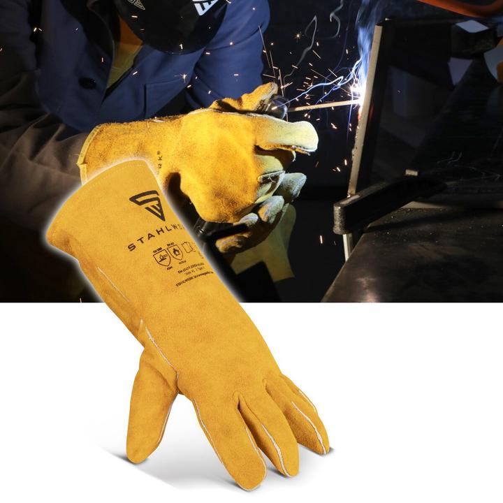 Actual product image Stahlwerk Schweisser-Handschuhe (One size)