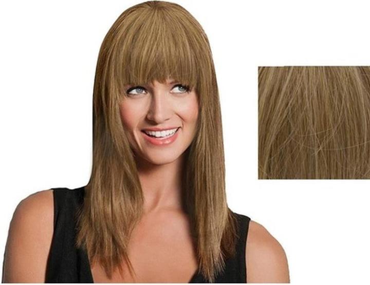 Immagine prodotto Hairdo Fake Bangs Medium Golden Blonde (Biondo medio dorato, 15 cm)