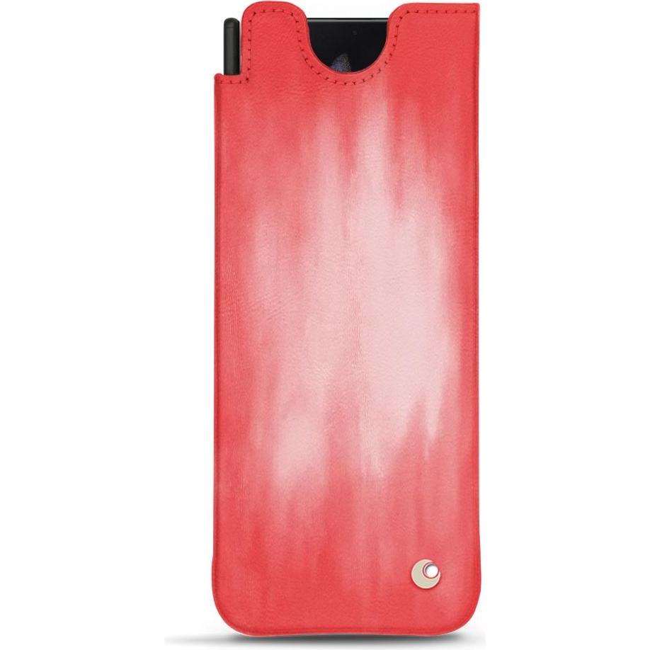 Noreve Lederschutzhülle (Samsung Galaxy Z Fold3), Smartphone Hülle, Rosa