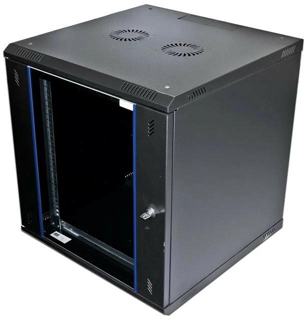 Produktbild Wirewin Wandschrank 600X600X12U Pro 2nd Gen FP 19 / 12HE / Schwarz (12 HE, 19 Zoll Rack)