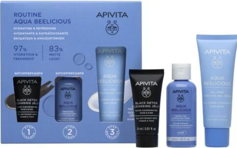 Immagine prodotto Apivita Beelicious Aqua Gel Cream Set 3 Pieces (Set per la cura del viso)