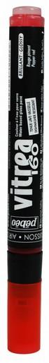 Actual product image Pebeo Vitrea 160 Normal Nib Marker Glossy (Allspice Red, 1.20 mm)