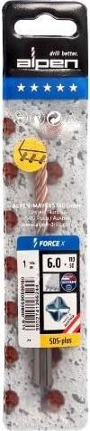 Immagine prodotto Alpen Trapano a percussione SDSplus FORCE cutting (10 mm)