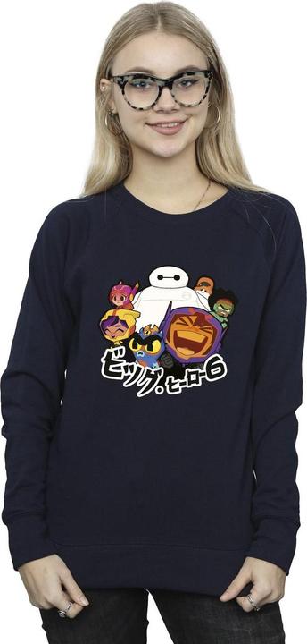 Produktbild Disney Big Hero 6 Baymax Group Manga Sweatshirt (XXL)