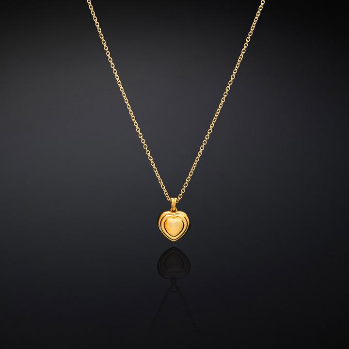 Produktbild Chiara Ferragni Bold Heart Halskette (Messing)