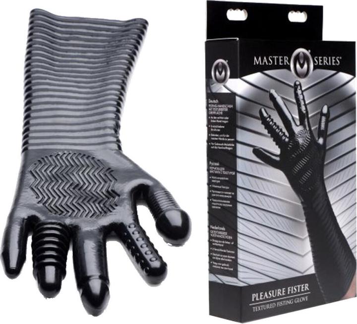 Actual product image Master Series Pleasure Fister Textured Fisting Glove
