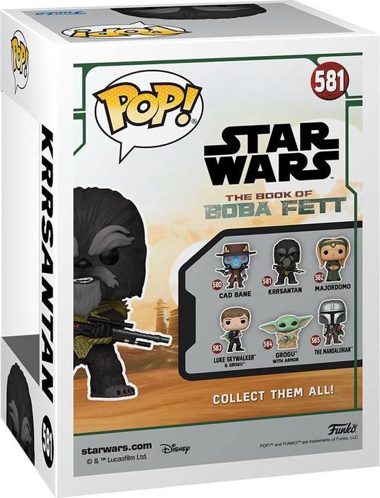Actual product image Funko POP! Star Wars Book Boba Fett : Krrsantan (581)