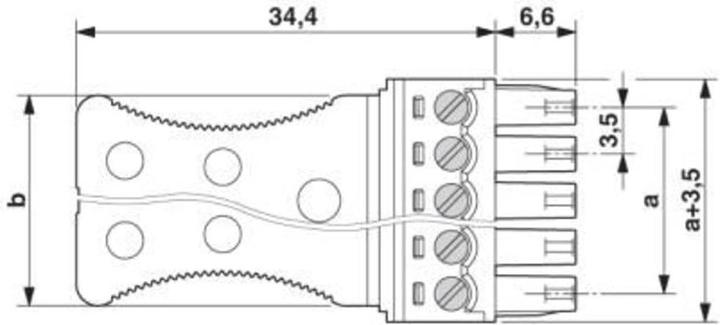 Actual product image Phoenix Contact PHOE PCB connectors