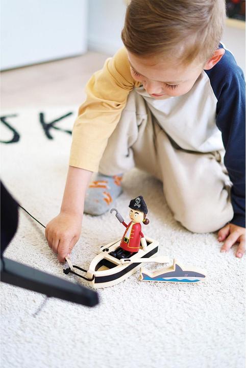 Produktbild small foot Holzpuppen Pirat biegbar, 6tlg.