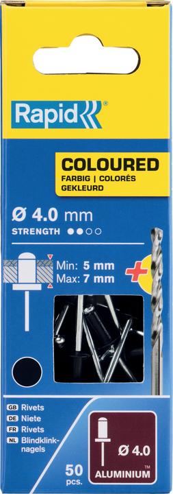 Schwarze Blindniete