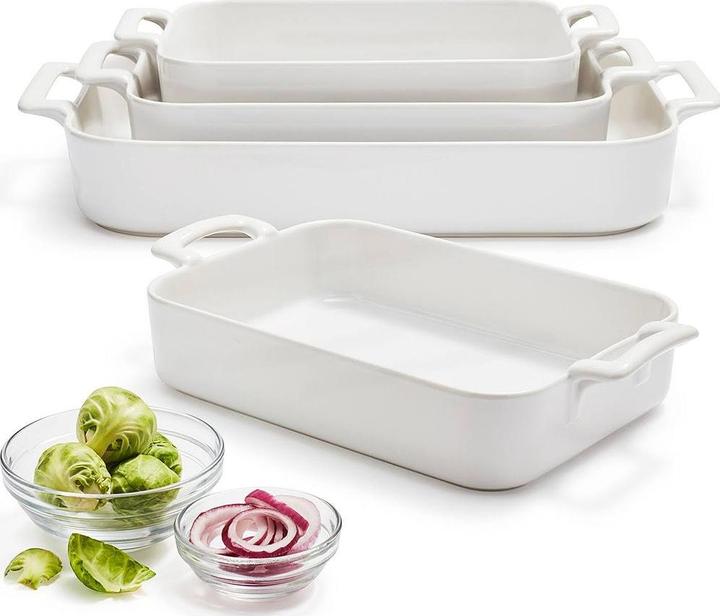 Image du produit Revol Auflaufform rechteckig, 30 cm, weiss