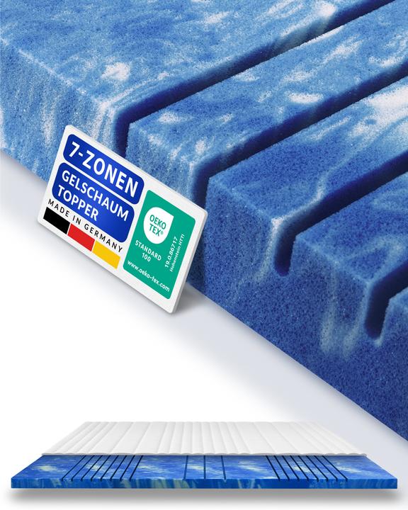 Actual product image AM Qualitätsmatratzen 7-zone deluxe (90 x 200 cm)