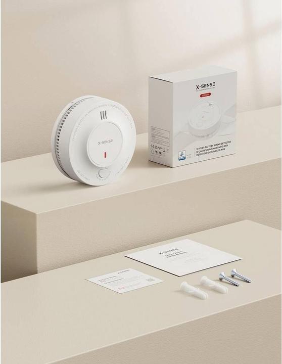 Actual product image X-Sense Optical smoke alarm with integrated siren 10 pcs.