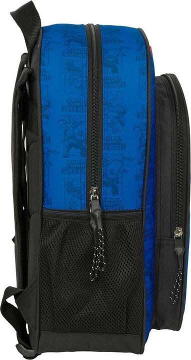 Actual product image Schulrucksack The Avengers Blau Schwarz 32 x 38 x 12 cm