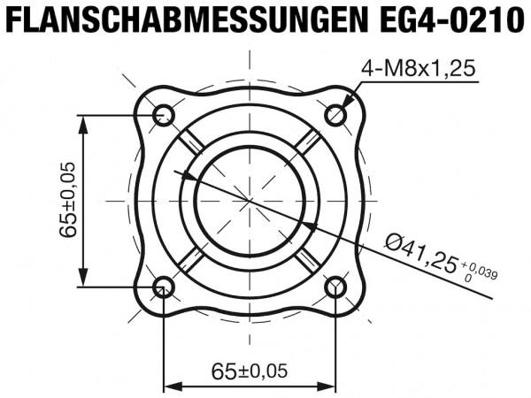 Produktbild Rotek - Benzinmotor 1-Zylinder 4-Takt 212ccm EG4-0210-5H-Q1, luftgekühlt