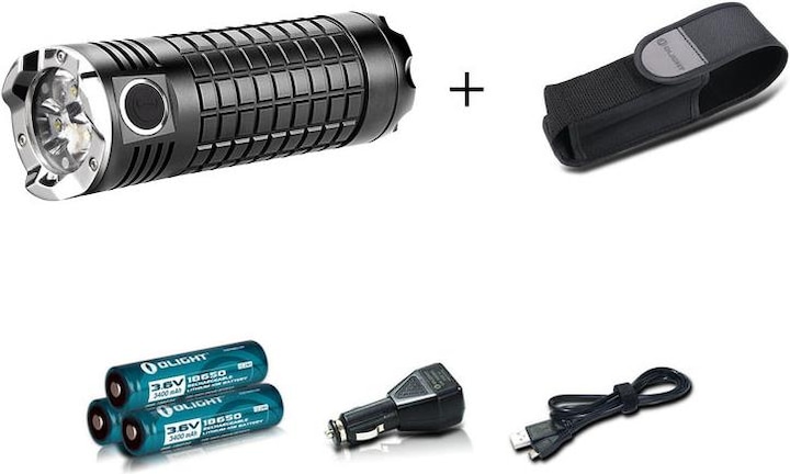 Actual product image Olight SR Mini Intimidator II Set (13.20 cm, 3200 lm)