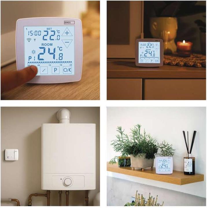 Immagine prodotto Emos GoSmart Raumthermostat P56S11 mit WiFi, programmierbar, kabellos