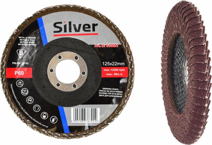 Actual product image Silver Silver roller clip for joints 125 P 60