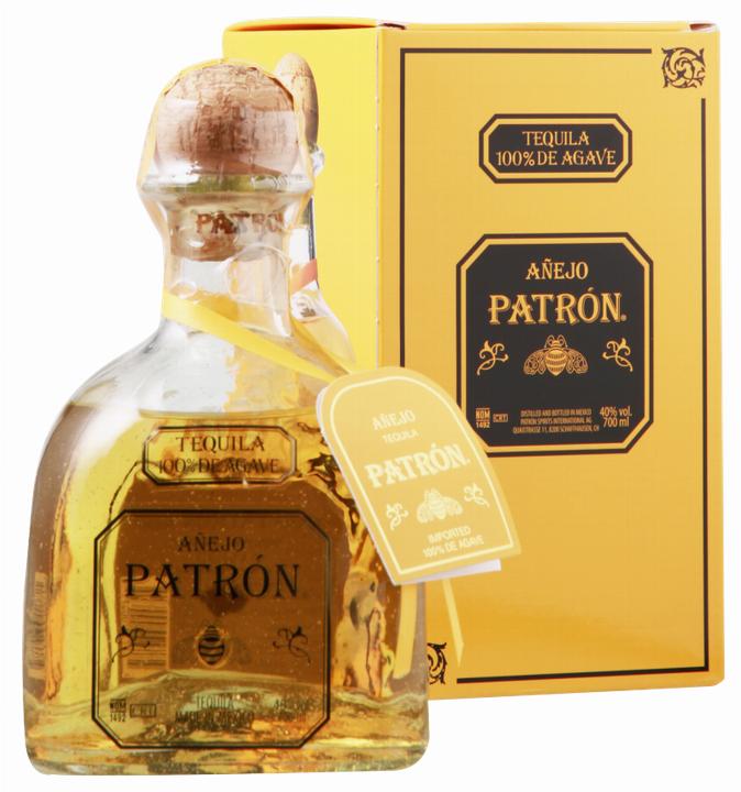 Actual product image Patrón Spirits Company patron anejo (1 x 70 cl)