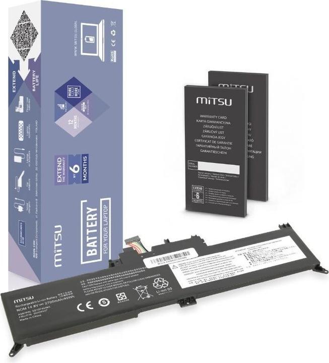 Produktbild Mitsu LENOVO THINKPAD YOGA 260 2700mAh 14,8V