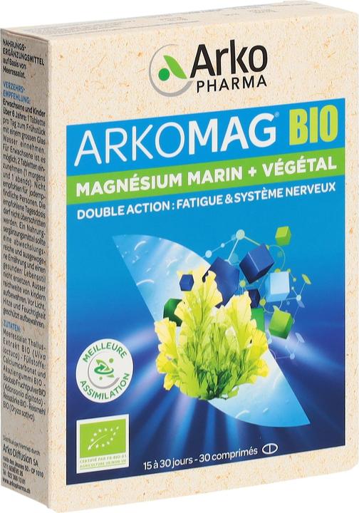 Actual product image Arkopharma Arkomag Bio (30 Piece, Pills, 48 g)