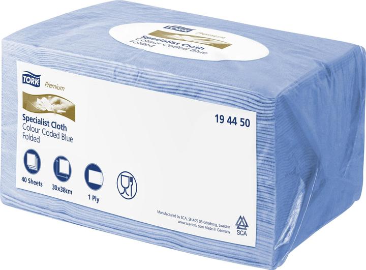 Immagine prodotto Tork Panni di pulizia blu 194450 1 (1 x)