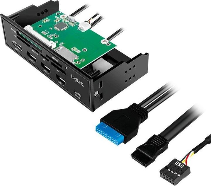 Produktbild LogiLink Multifunktions-Panel (SATA)