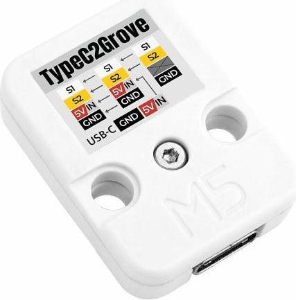 Image du produit M5Stack Régulateur de tension DC-DC USB TypC 2Grove Unit