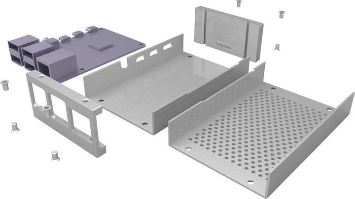 Joy-it Raspberry Pi 4B Aluminium