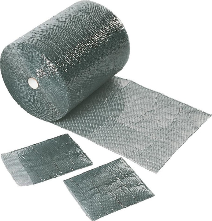 Produktbild Wolfgang Warmbier Highshield Luftpolstertaschen, ESD, 250 x 300 mm + 50 mm Klappe (250 Stück)